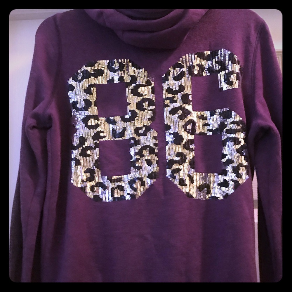 Ladies medium purple Hoodie